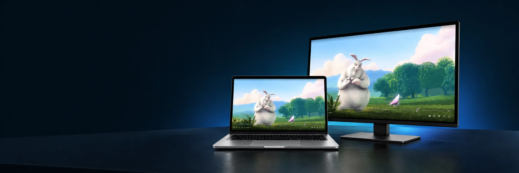 Auren Player reproduciendo una película en Windows