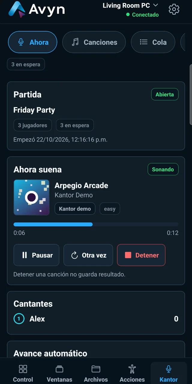 Sonando
